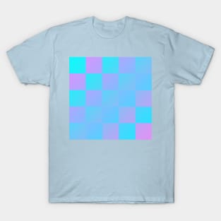 Vaporwave Aesthetic Checker T-Shirt